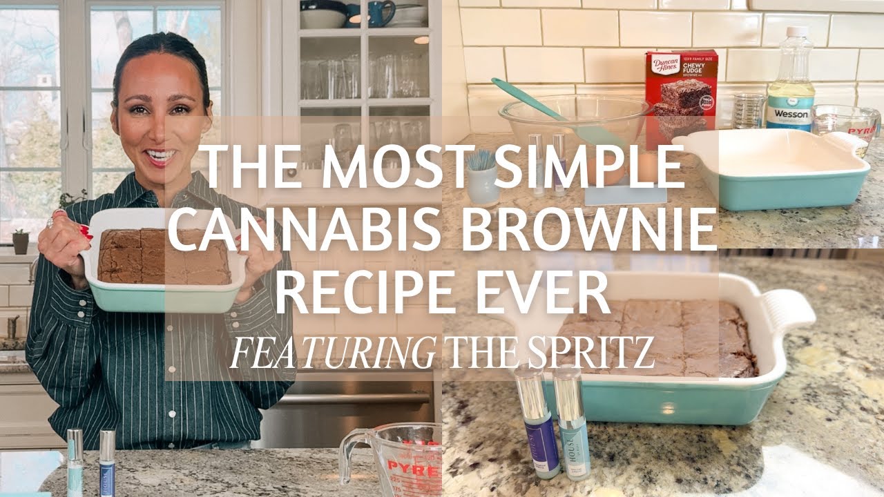 Самый простой рецепт брауни с каннабисом