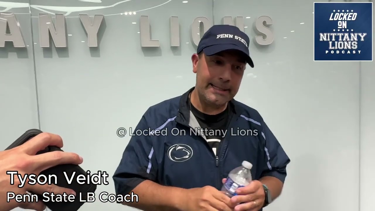 Penn State's Green Dot Plan, LB Risers & Camp Standouts Revealed By Coach Tyson Veidt