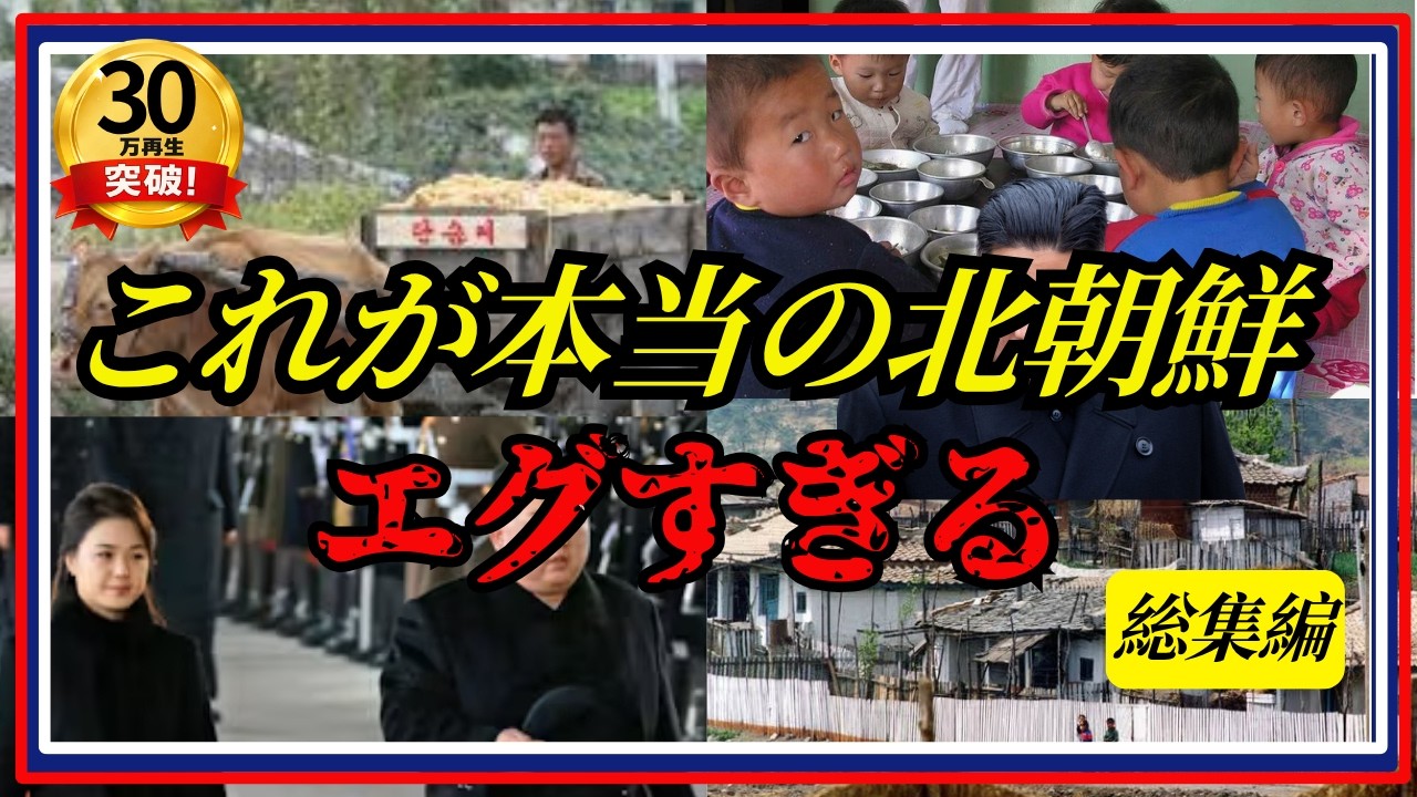 【総集編】TVで報道されない…想像を絶するようなエグすぎる北朝鮮を大公開！