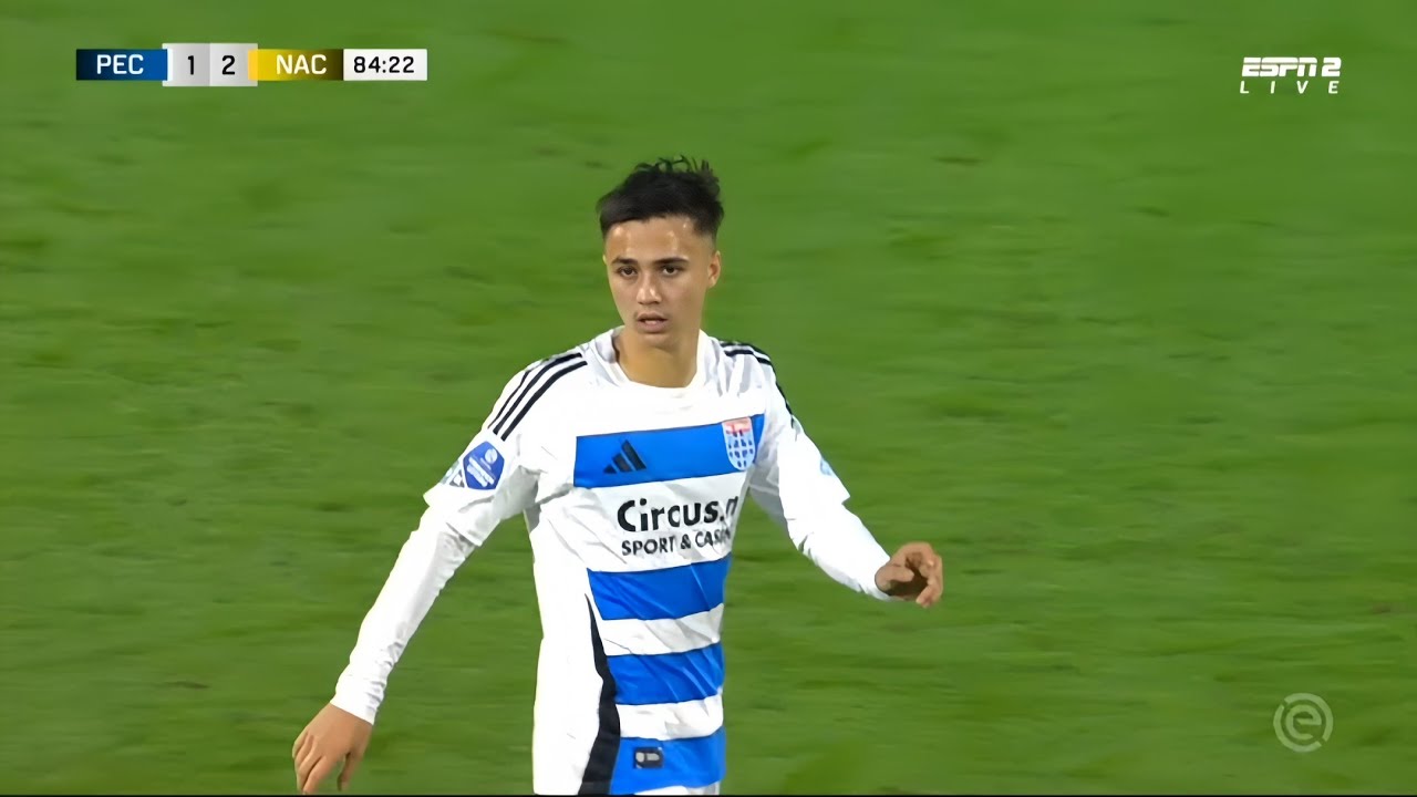 Eliano Reijnders vs NAC Breda • Masuk Di Menit 79 & Cetak 1 Umpan Kunci • Liga Belanda 2024