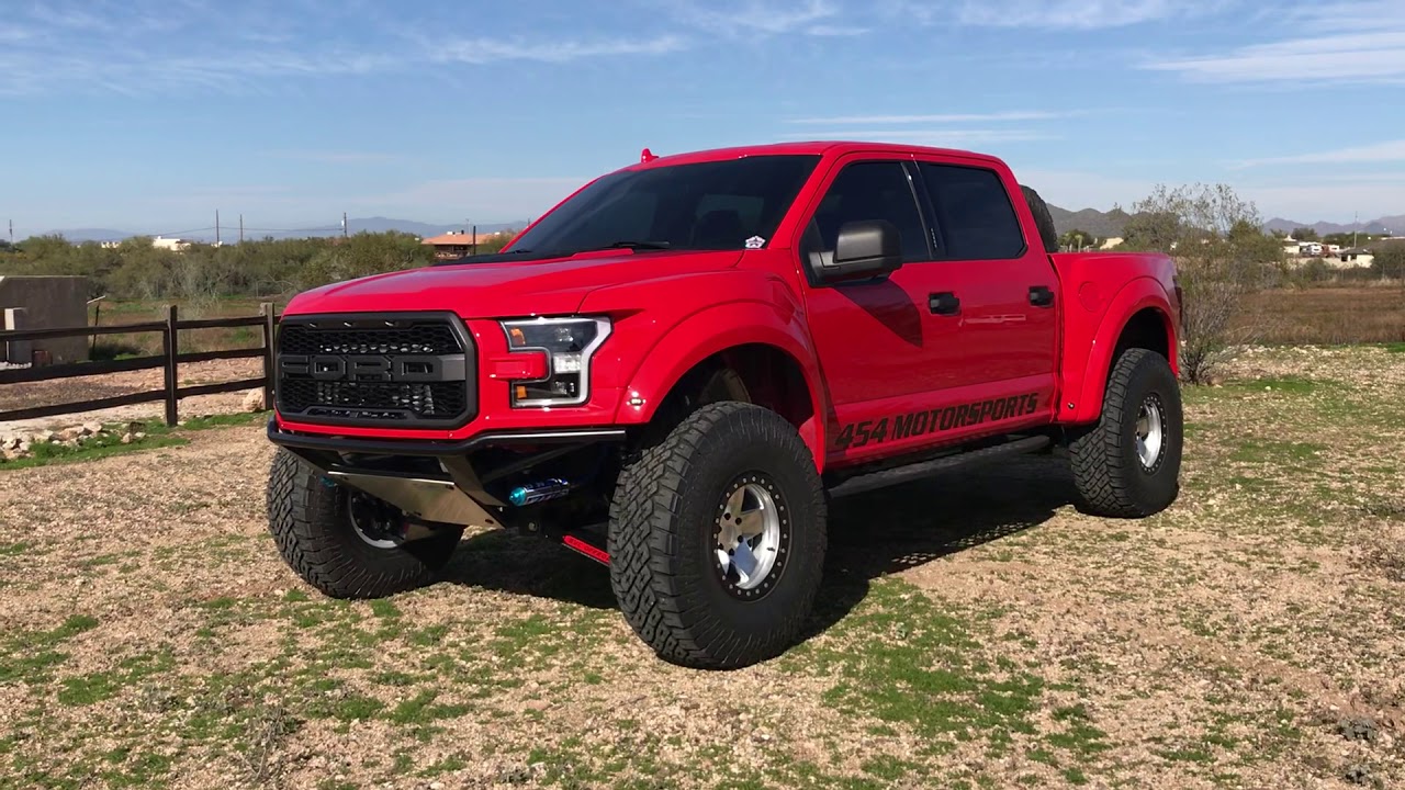 Ford Raptor on 39’s walk around