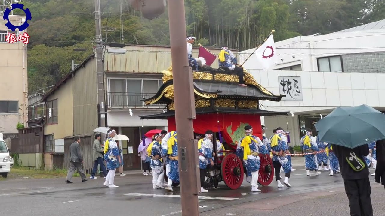 【2024年・令和6年 360年目の二本松提灯祭り 本祭り2日目】七町合同引き廻し 亀谷ロータリー