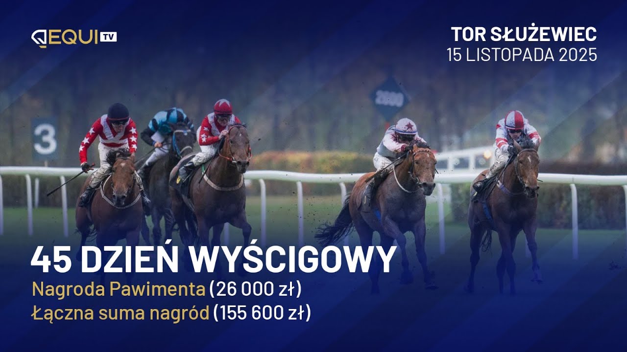 Przedostatni dzień wyścigowy w sezonie 2025! - wyścigi konne na żywo