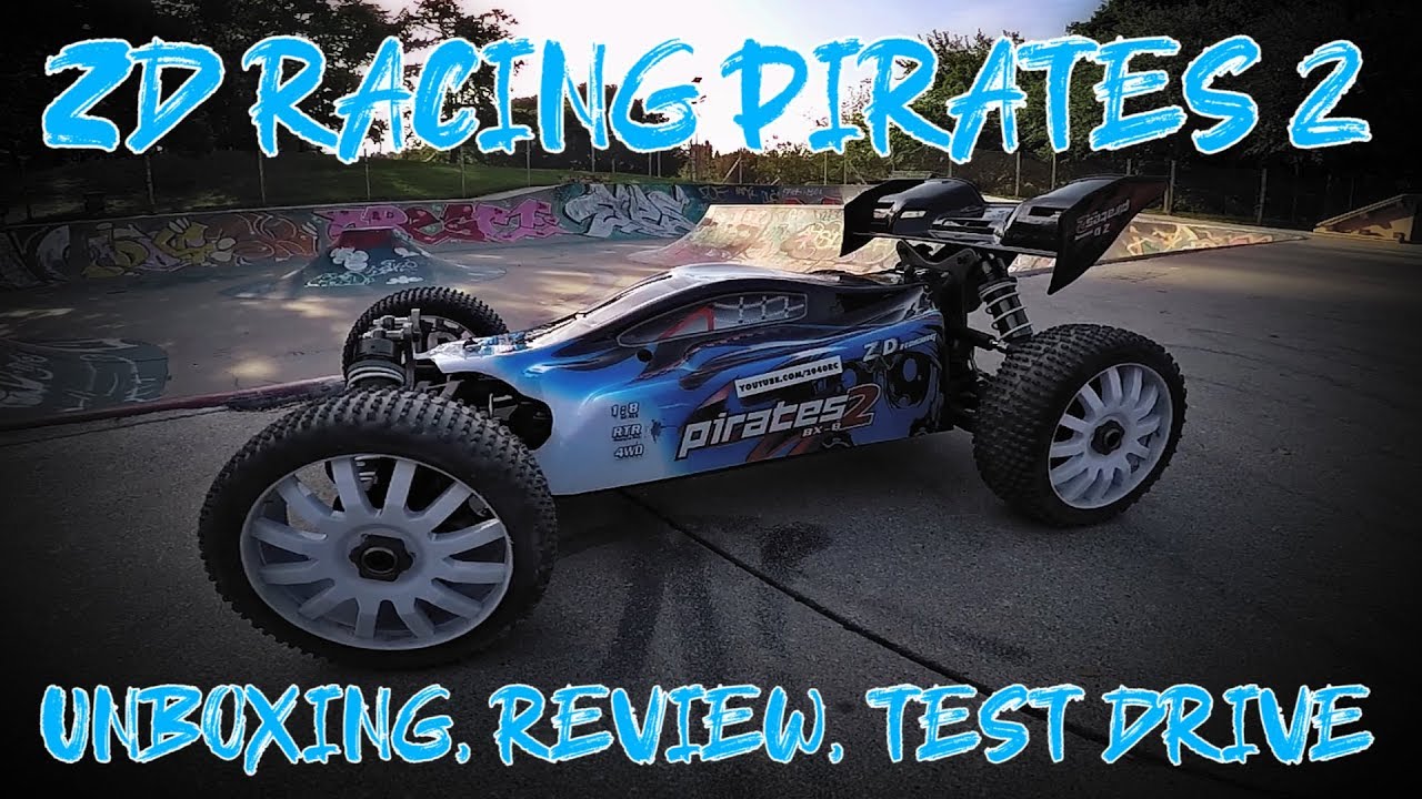 2040 RC - ZD Racing PIRATES 2: unboxing, review & test drive [ITA/SUB ENG]