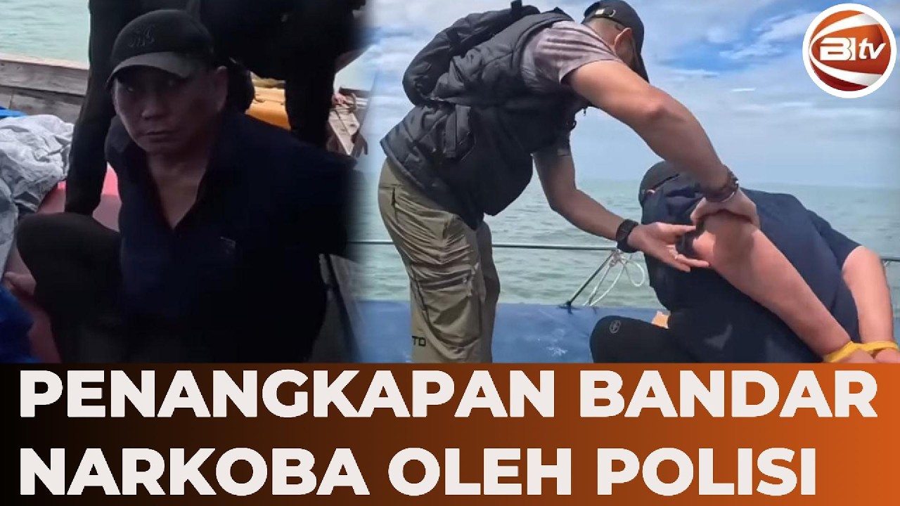 Detik-detik Penangkapan Bandar Nark*ba Koko Erwin oleh Polisi, Pelaku Sempat Melawan!