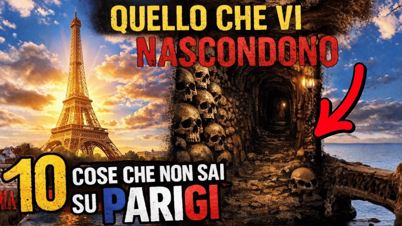 😱PARIGI NON È QUELLA CHE PENSI: 10 SEGRETI OSCURI CHE TI NASCONDONO