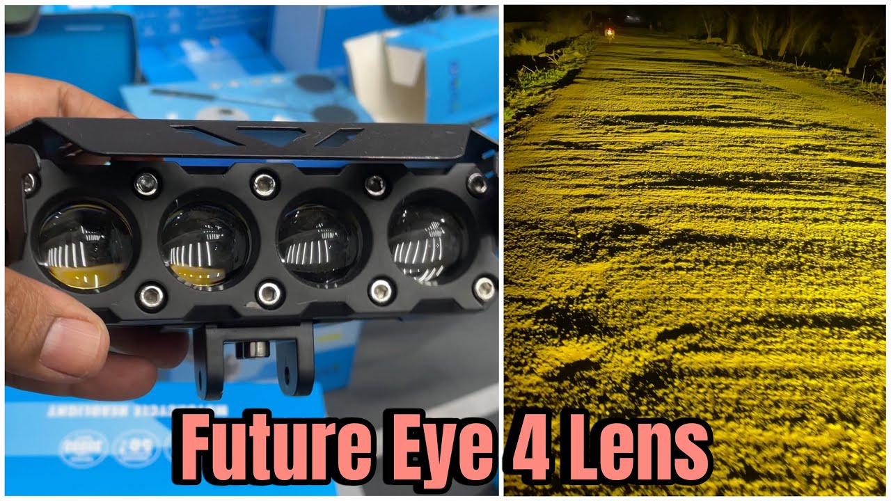 Best powerful under budget fog light. Future Eye 4 Lens.Best light for any Car / Bike / Thar / Truck