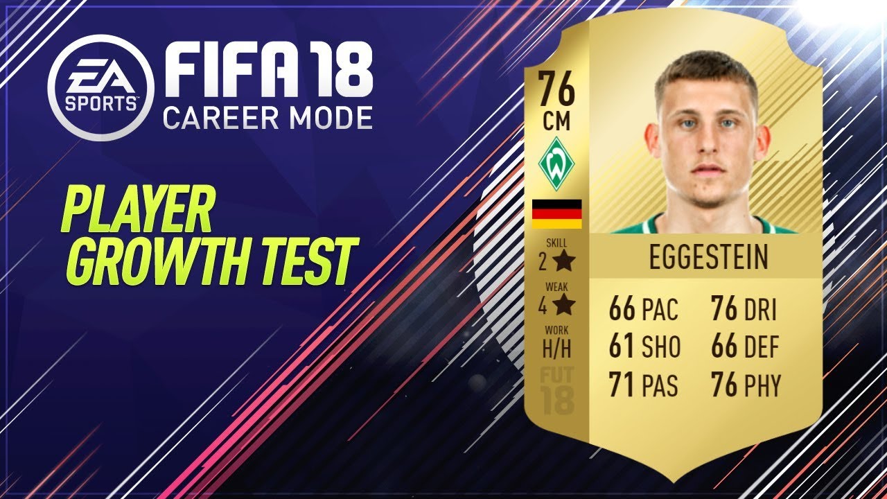 FIFA 18 | Maximilan Eggestein | Growth Test
