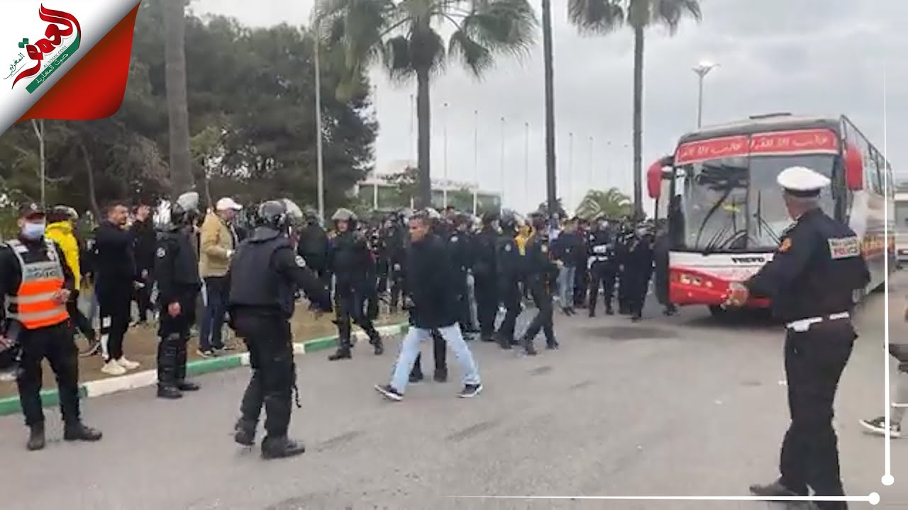 السلطات تؤَمن تنقل جماهير المغرب الفاسي من مركب مولاي عبد الله