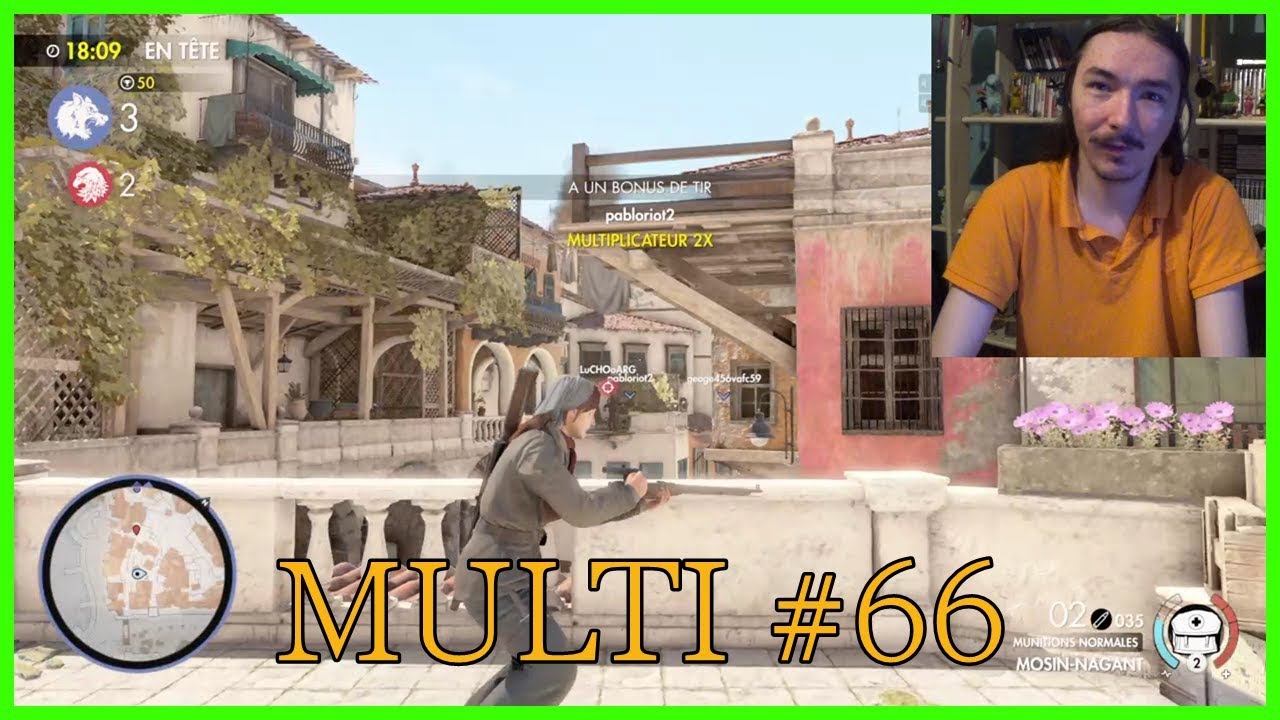 ** MULTI ** Sniper Elite 4 ( gameplay multiplayer )