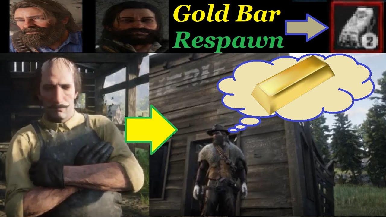 RDR2 Gold Bar Respawn