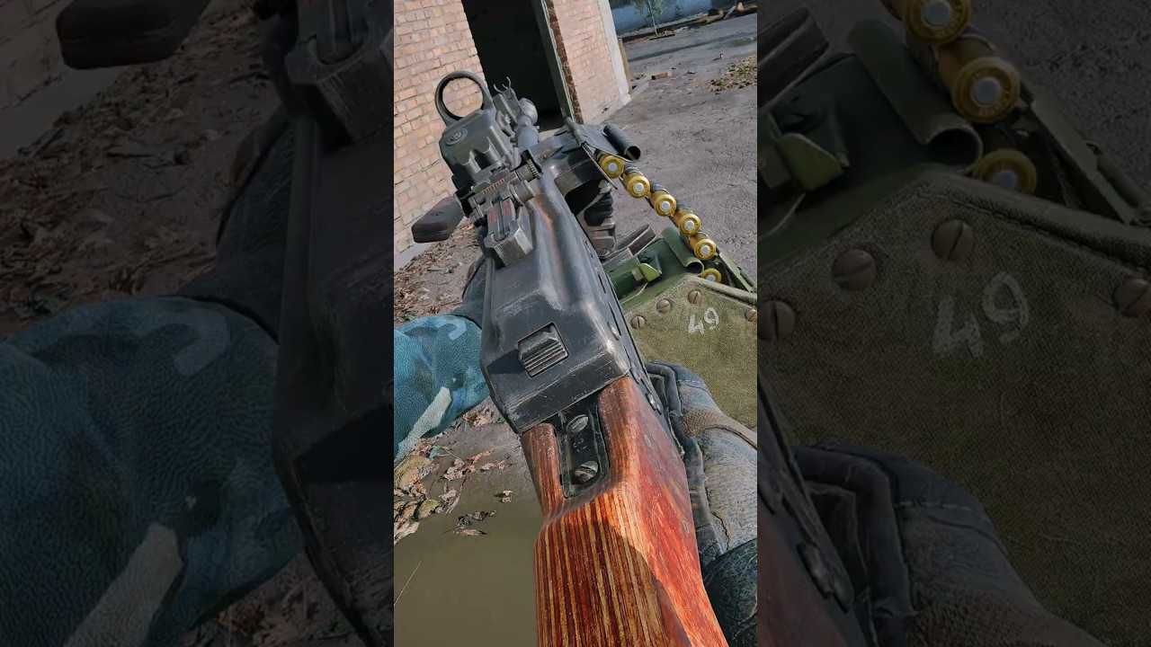 ☢️Proper Way to Use LMG in CQB... #shorts #stalker2 #gameplay