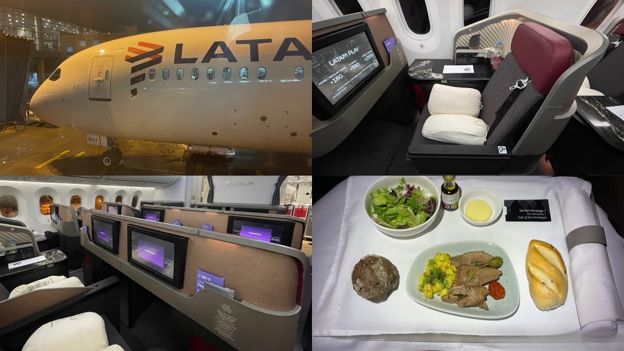 【世界一周 #151】南米旅終了！ラタム航空ビジネスクラスで行くアメリカ・ニューヨーク🇺🇸 LATAM Airline Business Class São Paulo → New York✈️
