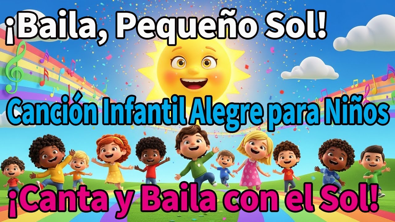 “Baila, Pequeño Sol” – Canción Infantil para Bailar y Cantar | Música Alegre para Niños