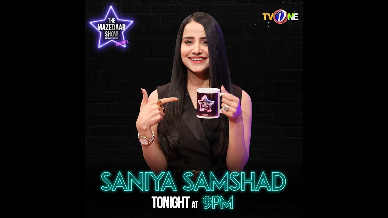 The Mazedaar Show with Aadi Faizan | Season 2 | Saniya Shamshad | Promo | TVONE #Shorts
