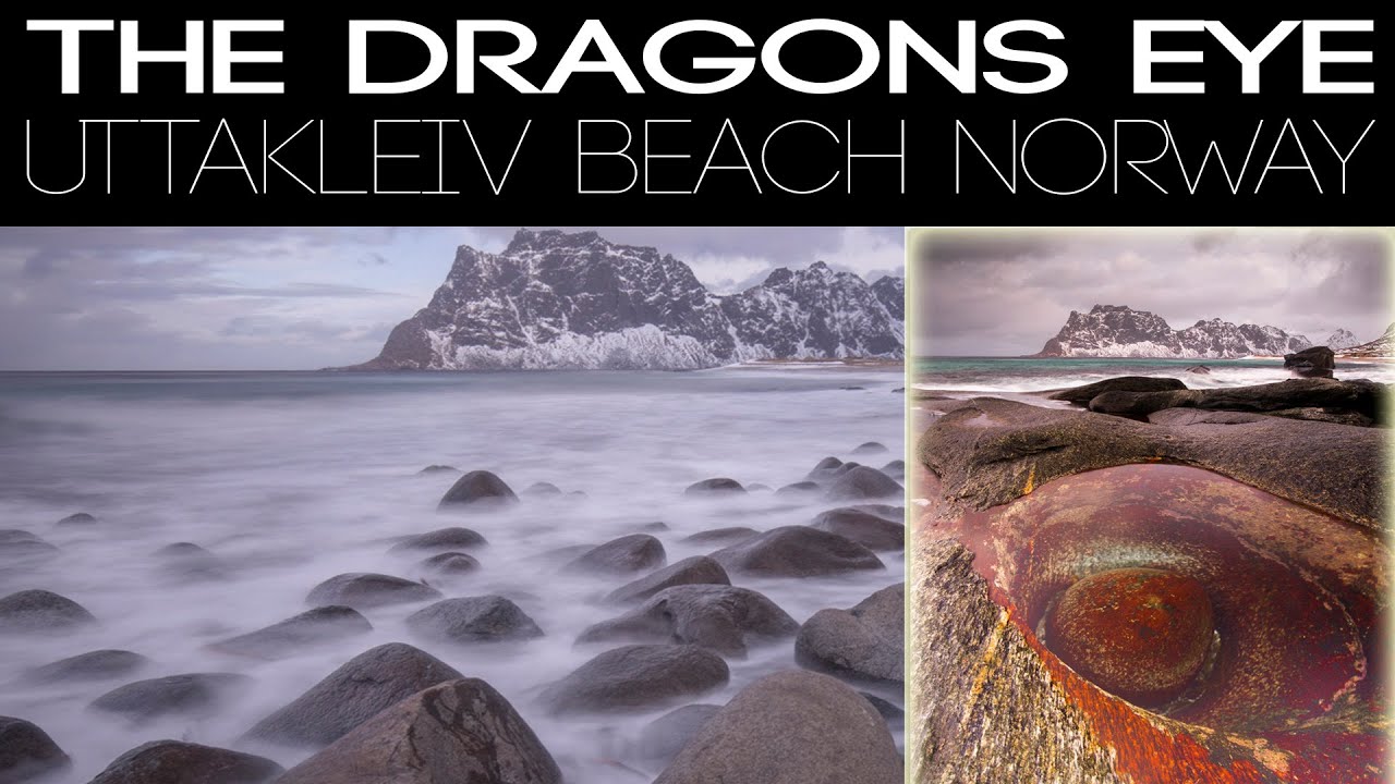 The DRAGONS EYE at Uttakleiv Beach NORWAY | Landscape Photography VW Caddy Road Trip