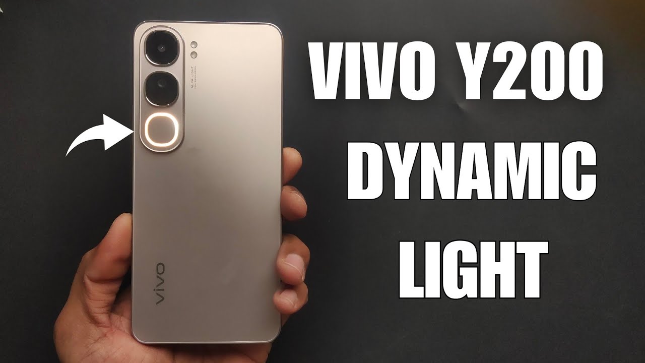 Vivo Y200 Dynamic Light Full Customization For Calls, Notification & More |