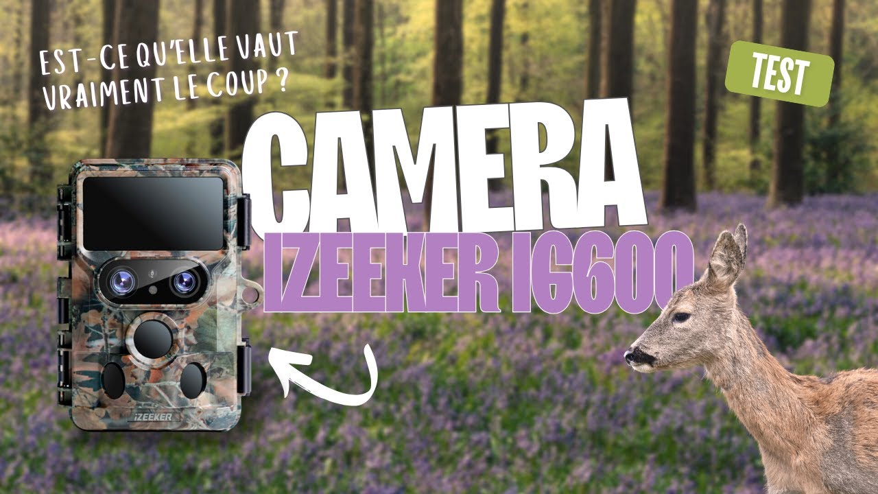 Cette caméra à moins de 100€ déchire tout ! Réglages et test complet de la iZEEKER IG600