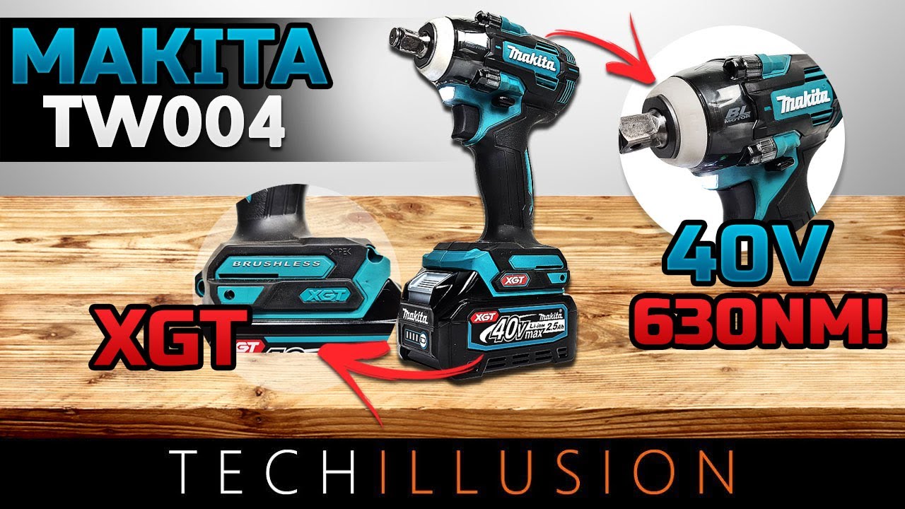 🔥DER KOMPAKTE 40V AKKU SCHLAGSCHRAUBER TW004!😱 - Makita Schlagschrauber TW004GZ - Review & Test