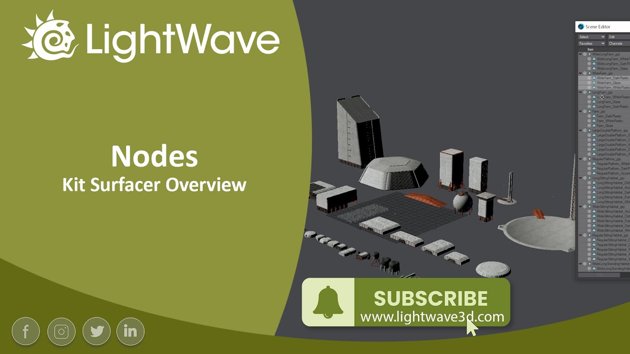 Lightwave 3D 2024 Kit Surfacer Overview