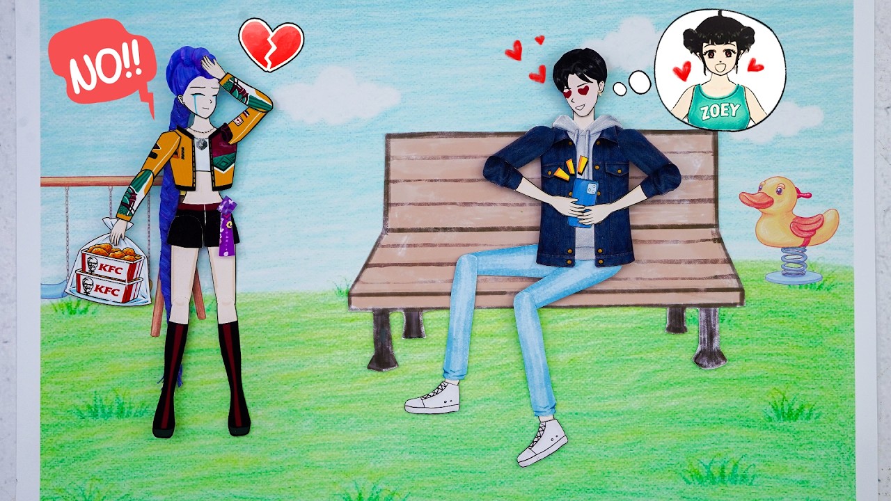 kpop demon hunters paperdoll: when Jinu betrays Rumi and the shocking ending 😱