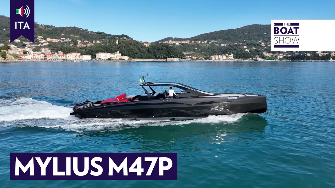 [ITA] MYLIUS M47P - Prova Motoscafo Tender Superveloce - The Boat Show