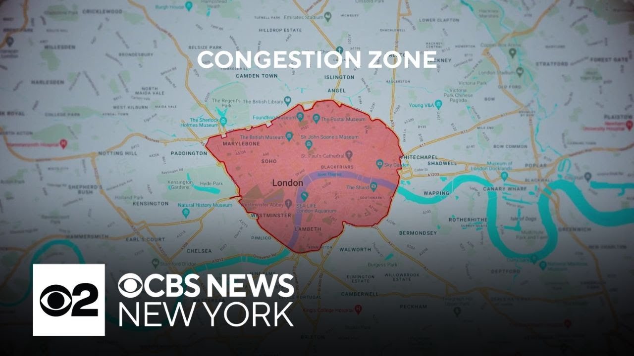 A look at how London's congestion charge affected businesses, air pollution