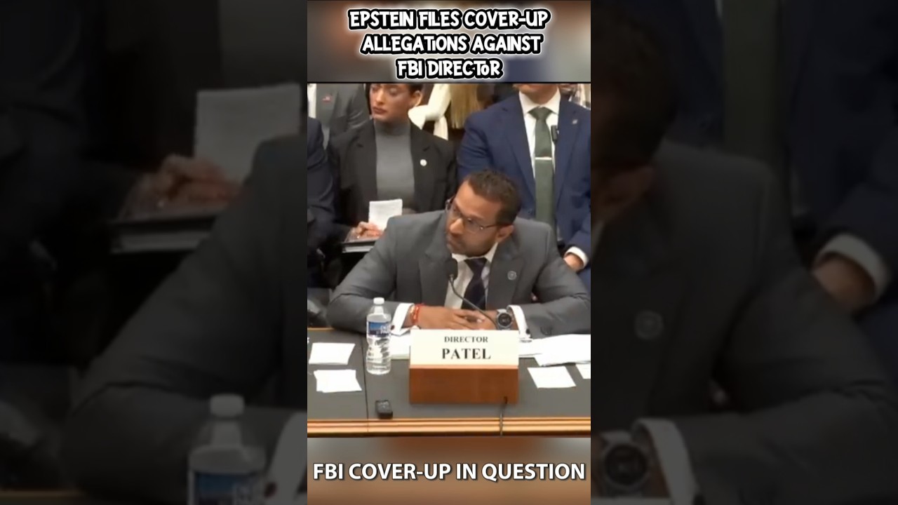 FBI Director Pressed Over Epstein Files Cover-Up Claims
