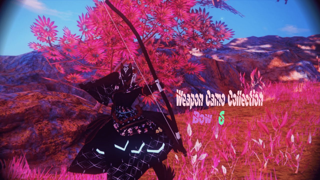 (PSO2 NGS) Weapon camo collection 6 Bow