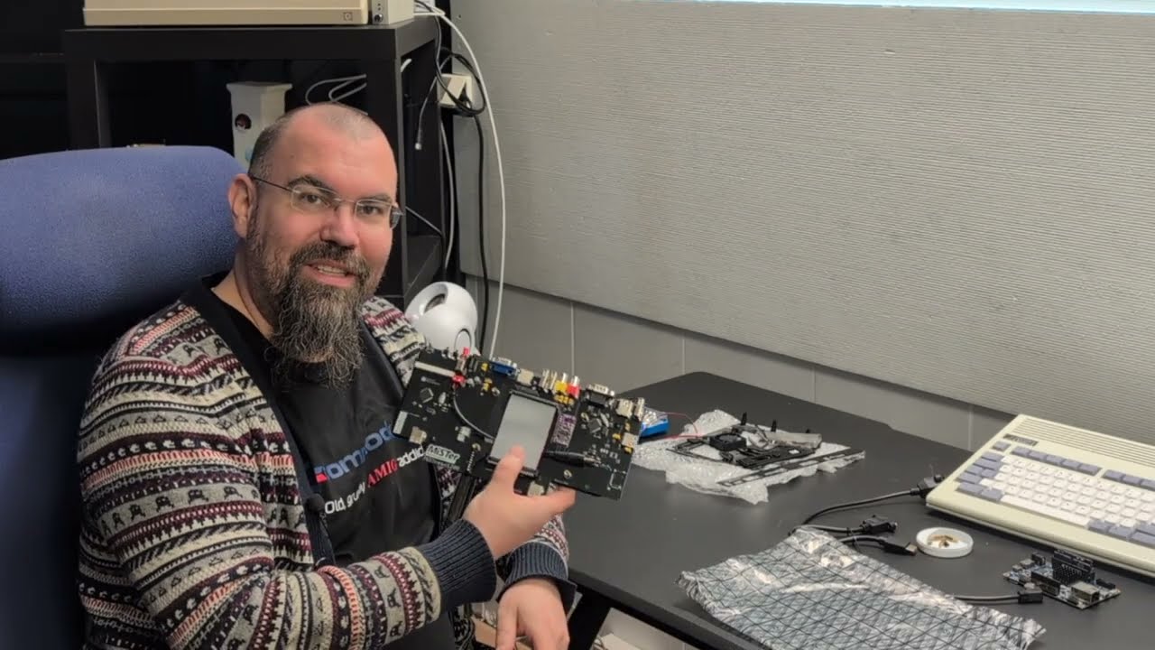 Modern Amiga 1200 Build – 100% New Parts!