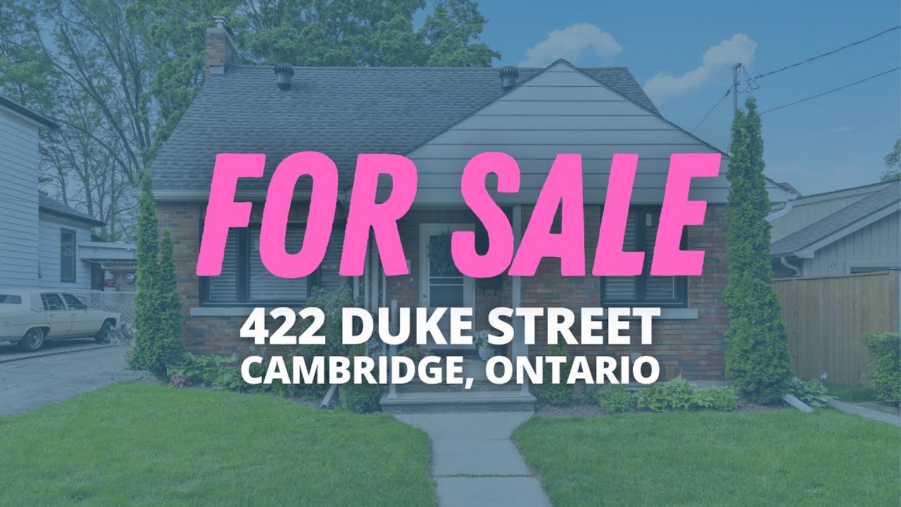 New Listing in Cambridge, Ontario | Offered at $599,900 | Now For Sale