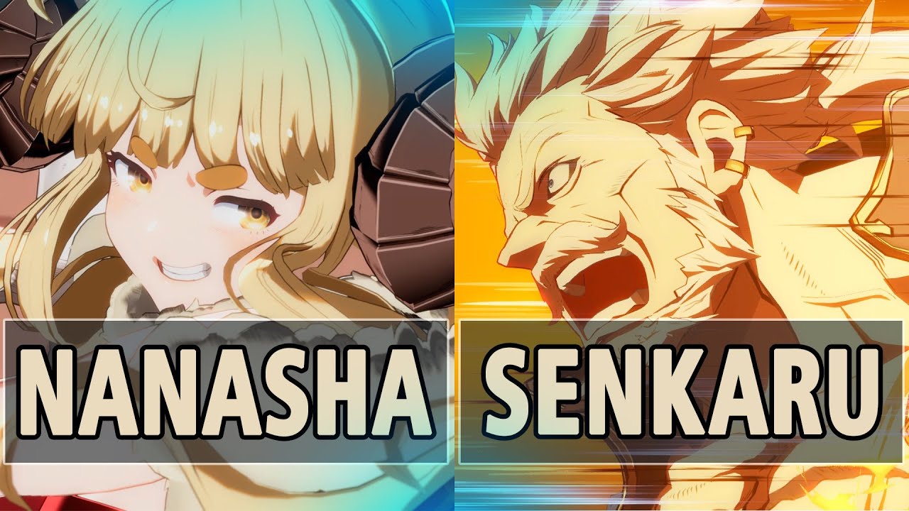 GBVSR: Nanasha (Anila) Vs Senkaru (Soriz) | High Level Gameplay.