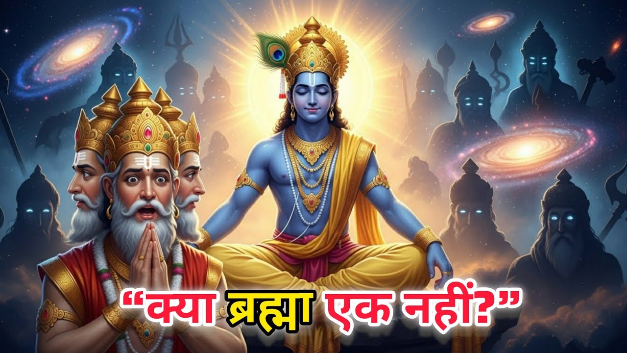 जब ब्रह्मा से कृष्ण ने पूछा – “कौन से ब्रह्मा?” | Multiverse का सनातन रहस्य | Krishna Leela
