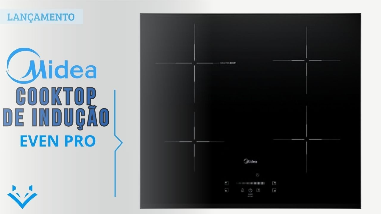 Novo - Cooktop Indução Midea Even Pro Unboxing Primeiras impressões e dicas de Instalação - LCAlpha
