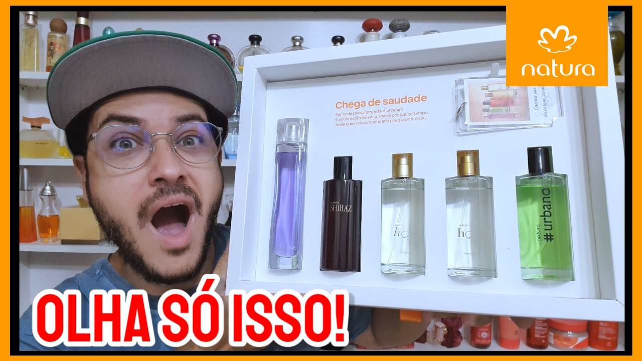 Cheiros de SAUDADE? Olha só o que a NATURA me Mandou 😱