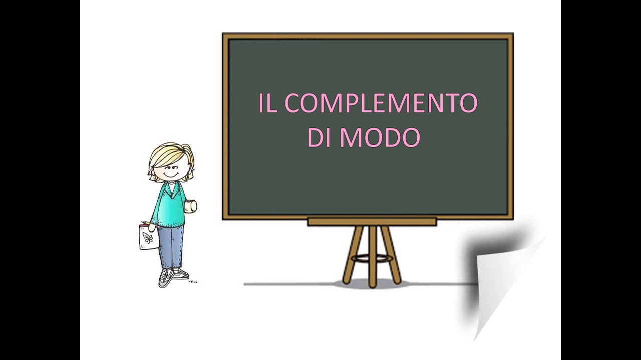 I COMPLEMENTI INDIRETTI
