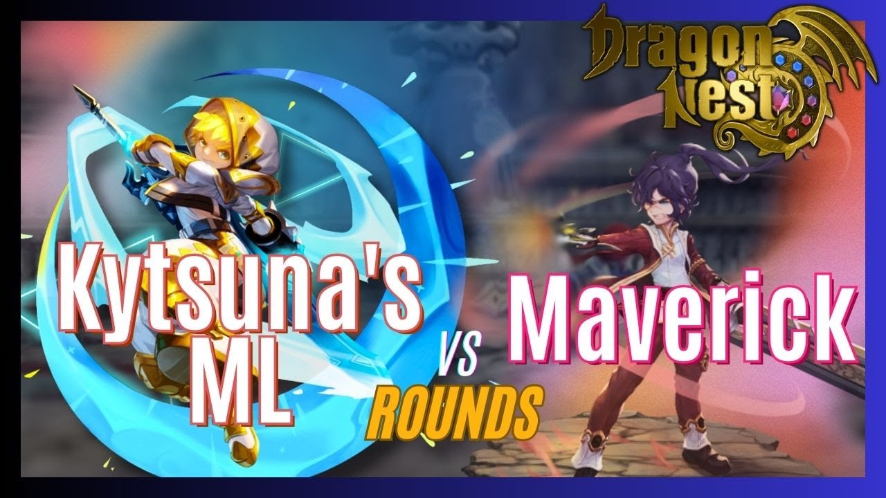 Dragon Nest SEA PvP Moonlord(Kytsuna) vs Maverick Rounds mode
