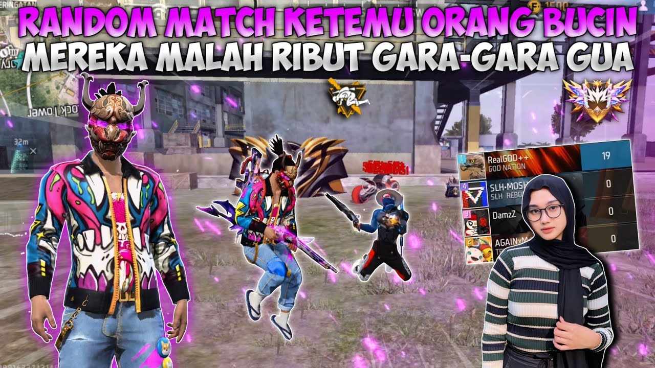 RANDOM MATCH KETEMU DUO BUCIN?! MEREKA MALAH BER4NTEM GARA-GARA GUA!!