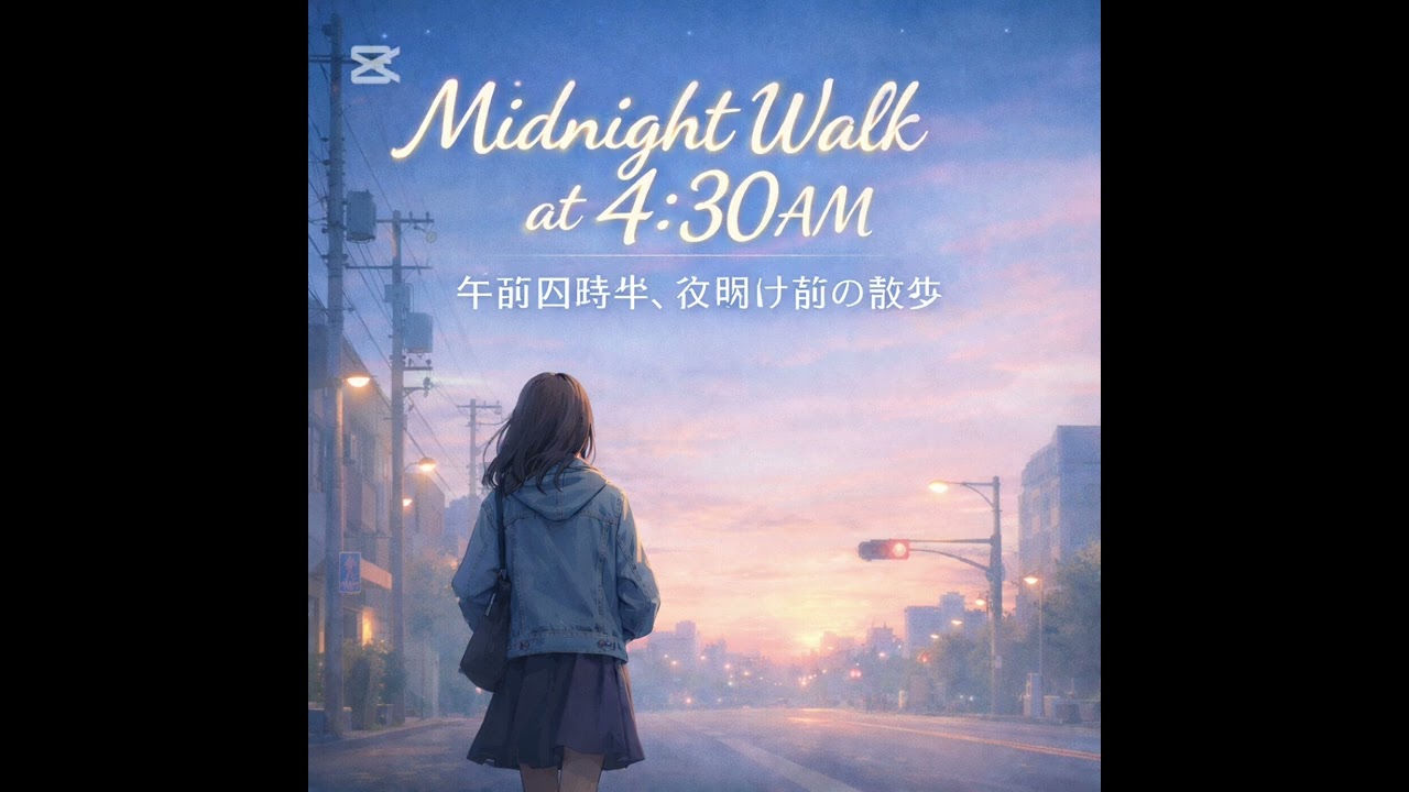 Midnight Walk at 4:30AM｜午前四時半、夜明け前の散歩