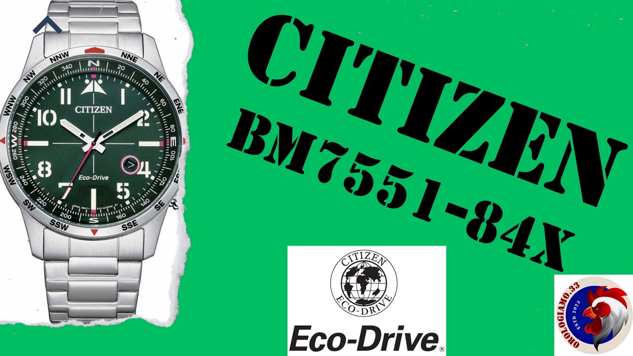 Citizen BM 7551 l’orologio Eco Drive