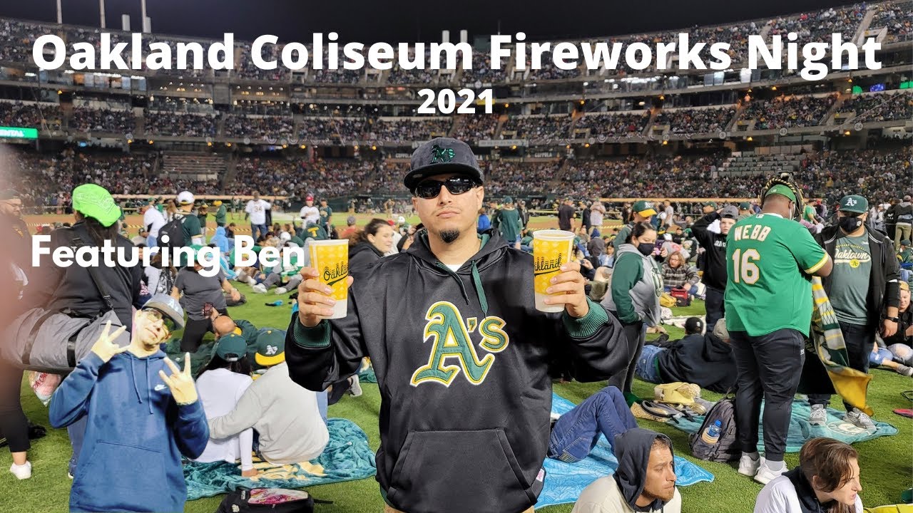 YesYes Vlog #7 Oakland Coliseum Fireworks Night Feat. Ben