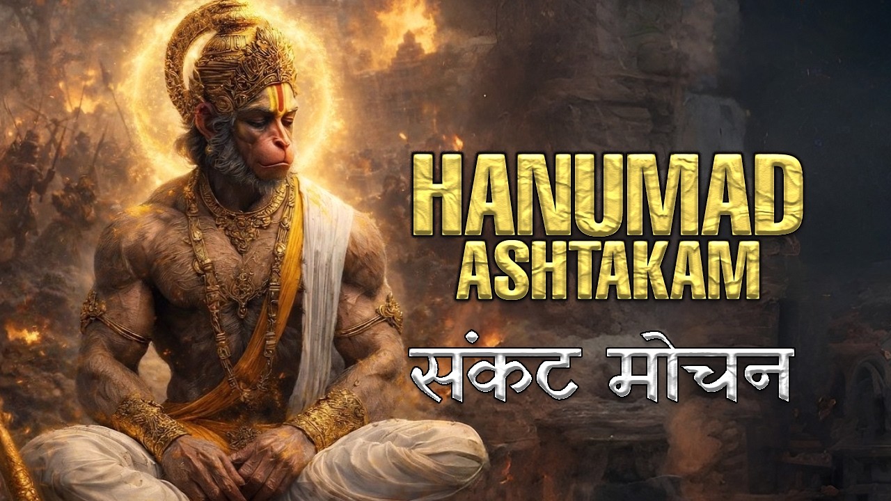 Listen Daily: Hanuman Ashtakam | Remove Fear, Karma & Obstacles