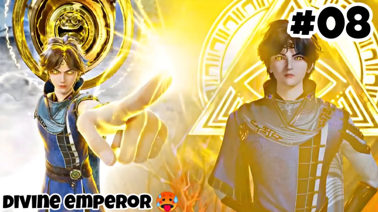 Divine Emperor Reincarnation Episode 8 Explain in Hindi || Soul Land || Btth || Anime Explain Hindi