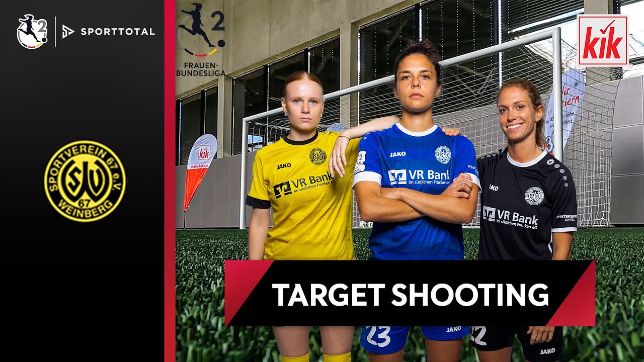 Target Shooting mit dem SV 67 Weinberg | 2. Frauen-Bundesliga