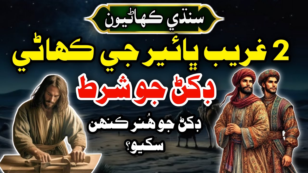 2 Gareeb Bhai Ki Kahani | Garib Ki Kahani |2 Bhai Ki Kahani Sindhi Story Mushtaque Pardasi