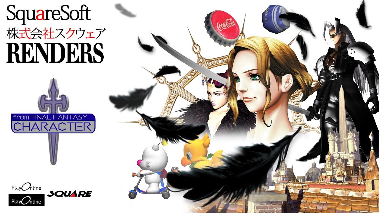 Old SQUARESOFT Renders Looked Really Really Cool