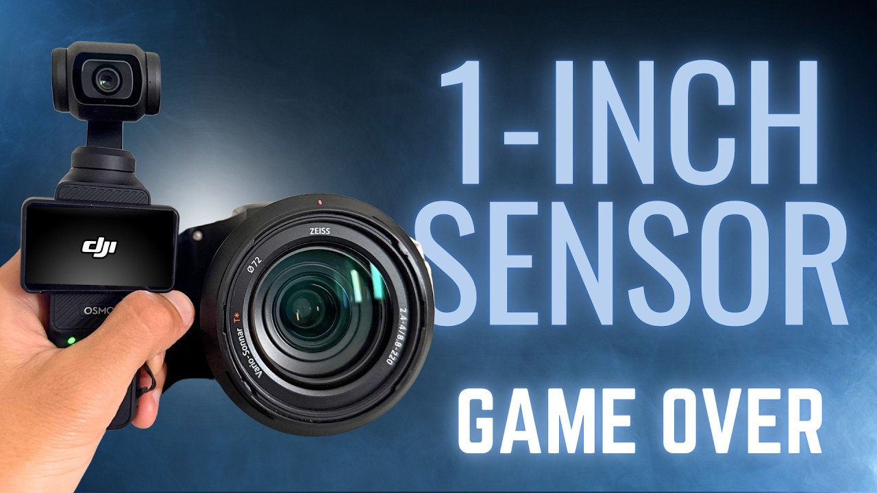 DJI Osmo Pocket 3 vs Sony RX10 IV - Which 1-inch sensor Camera Wins?