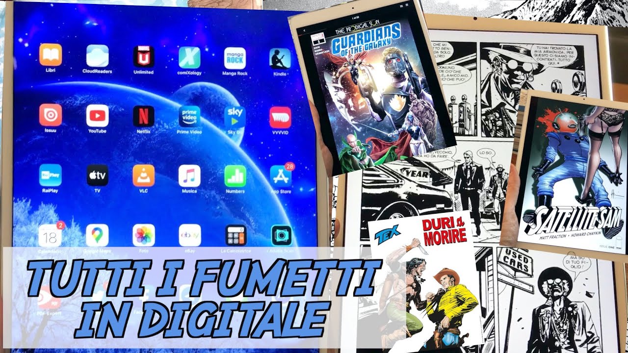 Leggere Fumetti in Digitale - Tutti i Fumetti, i Device, Le App...