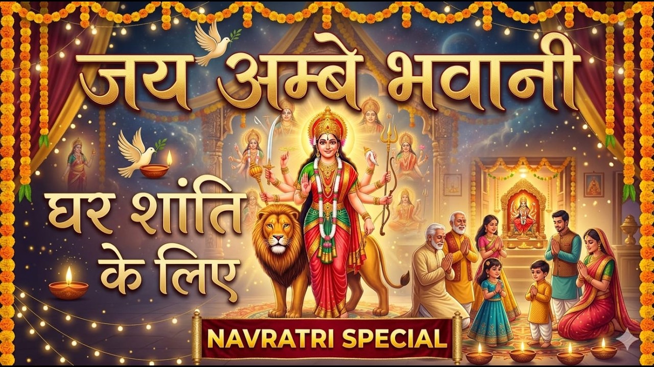 🚩 Jai Jai Maa Durge Bhawani 🙏 |🔥 Ye Bhajan Sunte Hi Maa Kripa Barsayegi 🙏 | Powerful Durga Bhajan