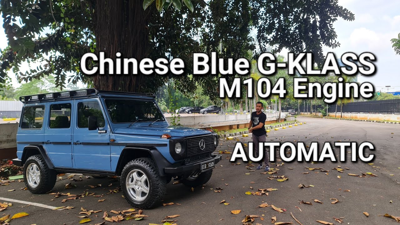 Review Mercedes W460 280GE Automatic Convert Engine M104